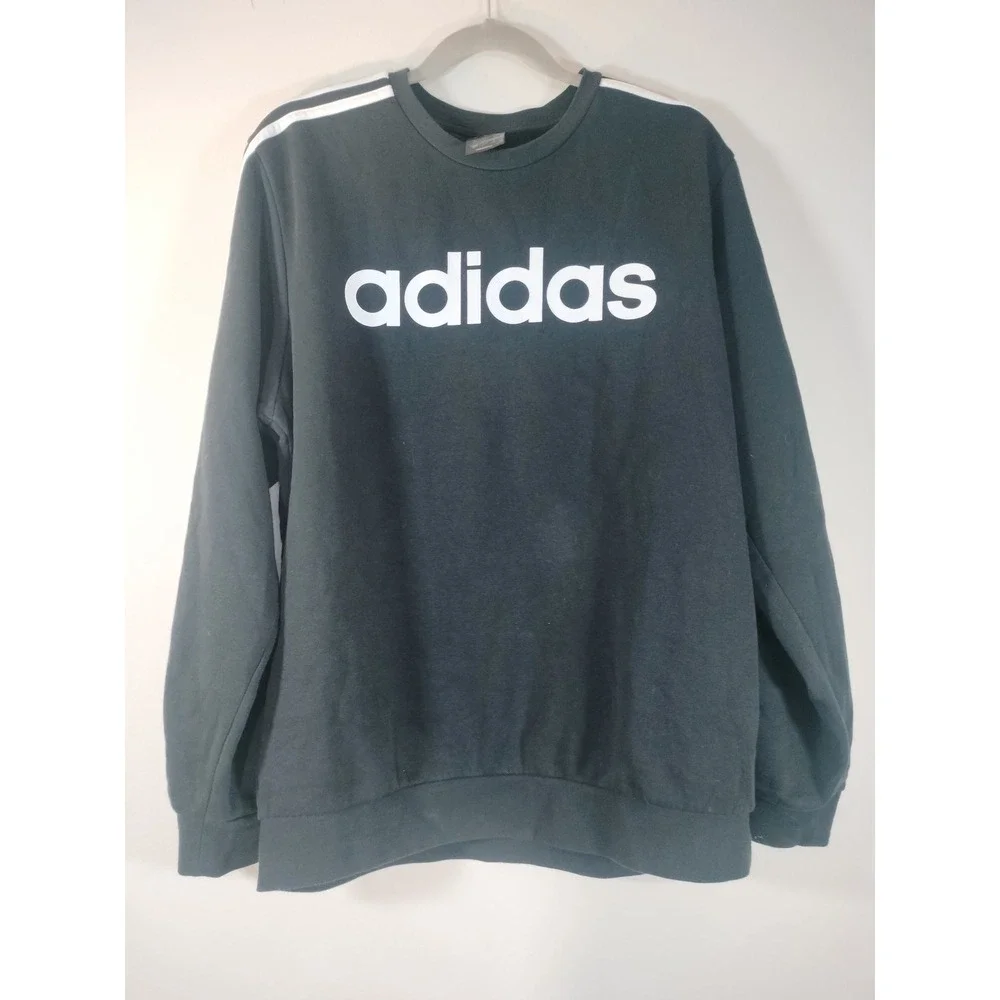 Adidas‎ Essentials 3-Stripes Fleece Crew Sweatshirt Unisex